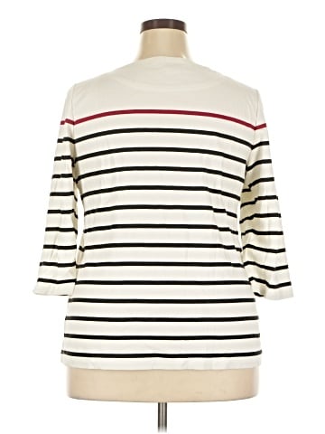Croft & Barrow 3/4 Sleeve T-Shirt (view 2)