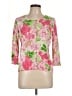 Talbots Floral Pink Cardigan Size L - photo 1