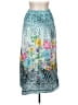 Lapis 100% Polyester Print Teal Casual Skirt One size - photo 1