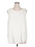 Soft Surroundings 100% Cotton White Sleeveless Blouse Size 1X - photo 1
