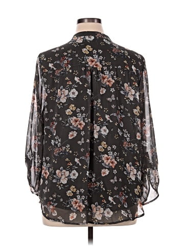 Papermoon 3/4 Sleeve Blouse (view 2)