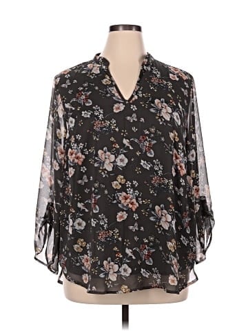 Papermoon 3/4 Sleeve Blouse (view 1)