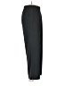 Peach Solid Black Dress Pants Size S - photo 4