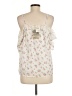 Love J 100% Polyester Ivory Sleeveless Blouse Size M - photo 2