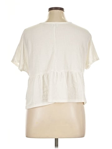 Blue Rain Short Sleeve Blouse (view 2)