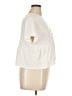 Blue Rain Ivory Short Sleeve Blouse Size XL - photo 4