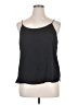 Bar III 100% Polyester Black Sleeveless Top Size XL - photo 1