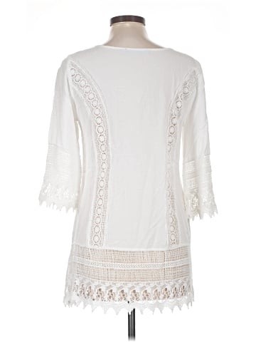 Solitaire 3/4 Sleeve Blouse (view 2)