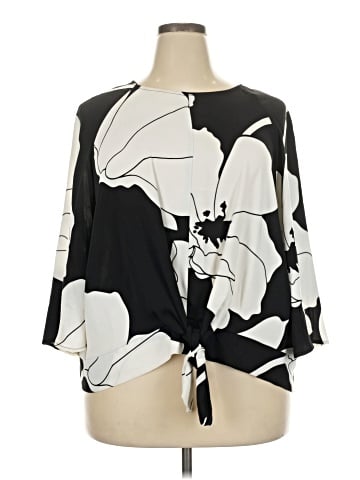 Liz Claiborne Career 3/4 Sleeve Blouse (view 1)
