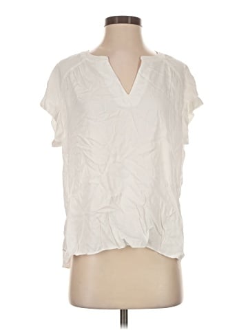 Rose + Olive Short Sleeve Blouse (view 1)