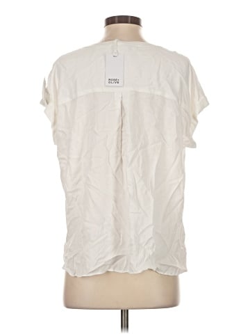 Rose + Olive Short Sleeve Blouse (view 2)