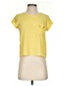 A'gaci Yellow Short Sleeve Top Size S - photo 1