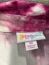 Lularoe Tie-dye Purple Sleeveless Button-Down Shirt Size M - photo 7