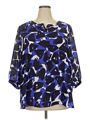 Not Your Daughter's Jeans 3/4 Sleeve Blouse (view 1)