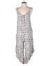 J Valdi 100% Rayon Animal Print Gray Romper Size XS - photo 1