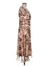 Connected Apparel 100% Polyester Brown Cocktail Dress Size 12 - photo 4