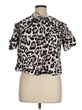 Asos Design Short Sleeve Blouse
