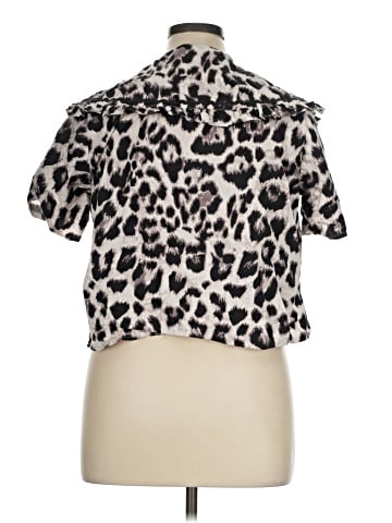 ASOS Design Short Sleeve Blouse (view 2)