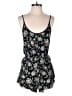Ecote 100% Rayon Floral Black Romper Size M - photo 1
