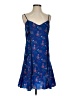 Thakoon 100% Polyester Paisley Blue Casual Dress Size 4 - photo 1