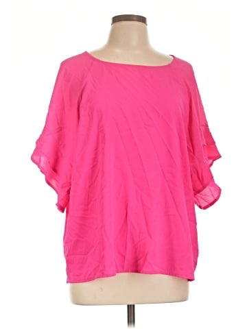 Umgee Short Sleeve Blouse (view 1)