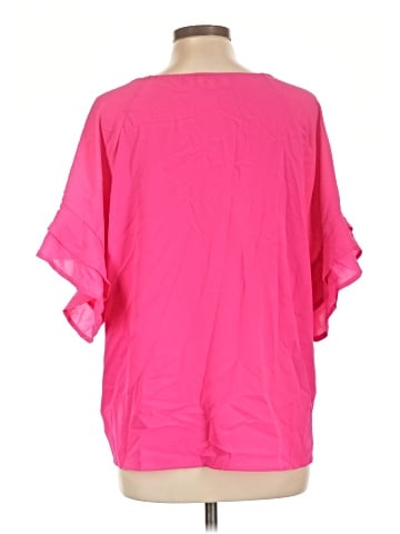 Umgee Short Sleeve Blouse (view 2)