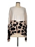 Amaryllis Animal Print Ivory Pullover Sweater Size M - photo 1