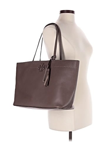 Tory Burch Leather Tote (view 2)