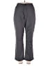 Lee 100% Polyester Solid Gray Casual Pants Size 18S - photo 1