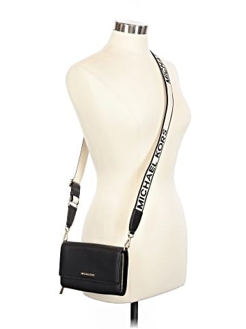 MICHAEL Michael Kors Leather Crossbody Bag (view 2)