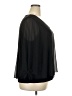 JM Collection Black 3/4 Sleeve Blouse Size 2X - photo 4