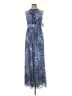 Nine West 100% Polyester Blue Casual Dress Size 6 - photo 1