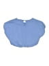 Zara Blue Short Sleeve Blouse Size 10 - photo 2
