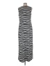 Chico's Animal Print Silver Casual Dress Size Med (1) - photo 2
