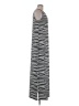 Chico's Animal Print Silver Casual Dress Size Med (1) - photo 4