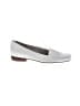 Naturalizer 100% Leather White Flats Size 8 (slim) - photo 1