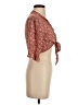 Lulus 100% Rayon Orange 3/4 Sleeve Blouse Size S - photo 4
