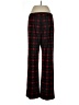J. McLaughlin Plaid Red Casual Pants Size 12 - photo 2