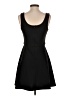 Aqua Solid Black Cocktail Dress Size S - photo 2