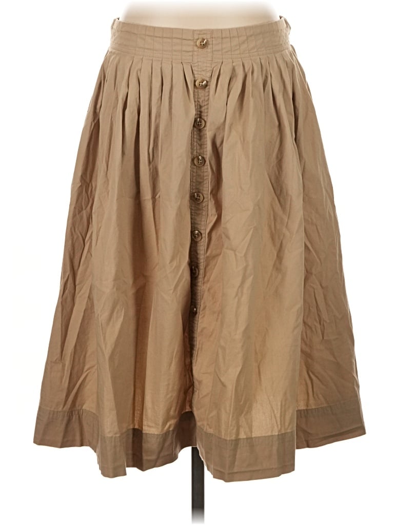 Pre-owned J.crew Factory Store Casual Skirt In Tan