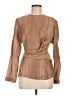 Zara Brown Long Sleeve Blouse Size M - photo 1