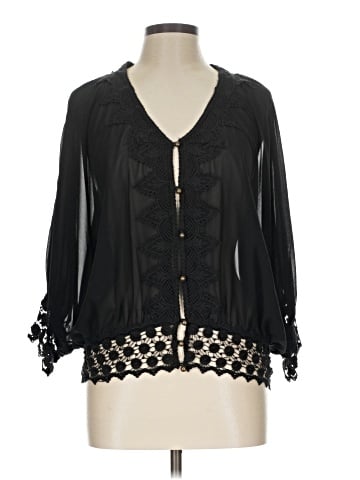Entro 3/4 Sleeve Blouse (view 1)