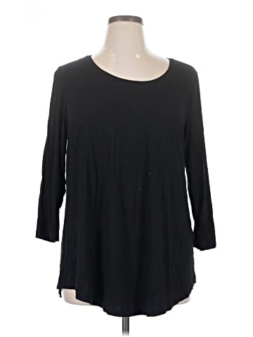 JM Collection 3/4 Sleeve T-Shirt (view 1)