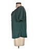 Green Envelope Solid Teal Short Sleeve Blouse Size S - photo 5