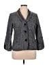 Aura Tweed Gray Blazer Size 14 - photo 1