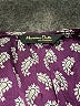 Massimo Dutti 100% Silk Paisley Purple Long Sleeve Henley Size 6 - photo 7