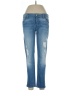 7 For All Mankind Hearts Blue Jeans Size 30 waist - photo 1