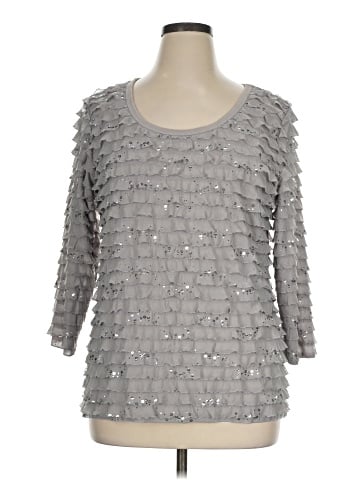 Slinky Brand 3/4 Sleeve Top (view 1)