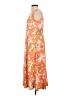 MULTIPLES Tropical Orange Casual Dress Size S - photo 5