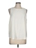 14th & Union 100% Polyester Ivory Sleeveless Blouse Size L - photo 1